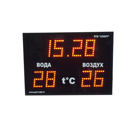 Купить Часы-термометр СТ1.13-2t для бассейна в Барнауле 
