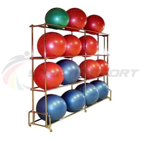 Купить Стеллаж для гимнастических мячей 16 шт в Барнауле 