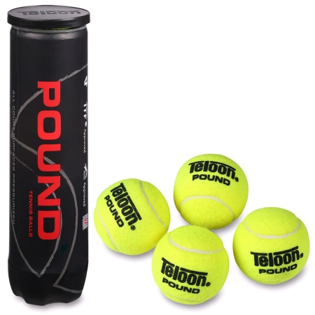 Купить Мяч для большого тенниса Teloon 828Т Р4  (4 шт) в Барнауле 