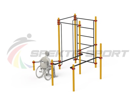 Купить Спортивный комплекс для инвалидов-колясочников WRK-D18_76mm в Барнауле 