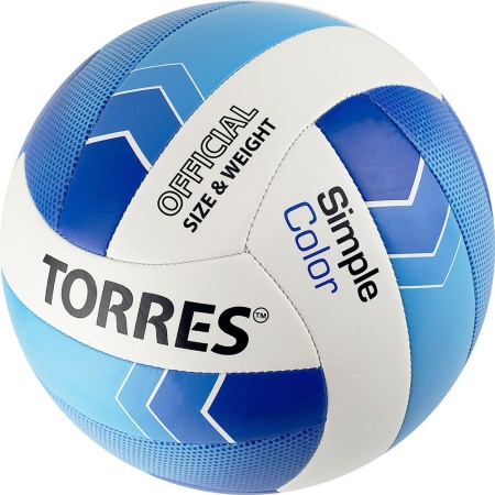 Купить Мяч волейбольный Torres Simple Color любительский р.5 в Барнауле 